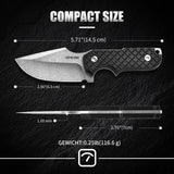Omesio  M-ZS21 EDC Knife mit Kydex-Scheide