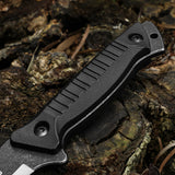 Omesio Tactical Tanto Knife | G10 Handle & Kydex Sheath