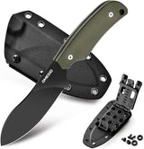 Coltello da caccia Omesio L- LJR Nessmuk con fodero in Kydex