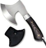 Omesio Mini Survival Axe, Small Outdoor Hatchet, Full-Tang Hand Axe 22.2 cm