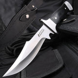 Omesio UMF L-HY Hunting Knife with Sheath Full Tang Bushcraft Knives