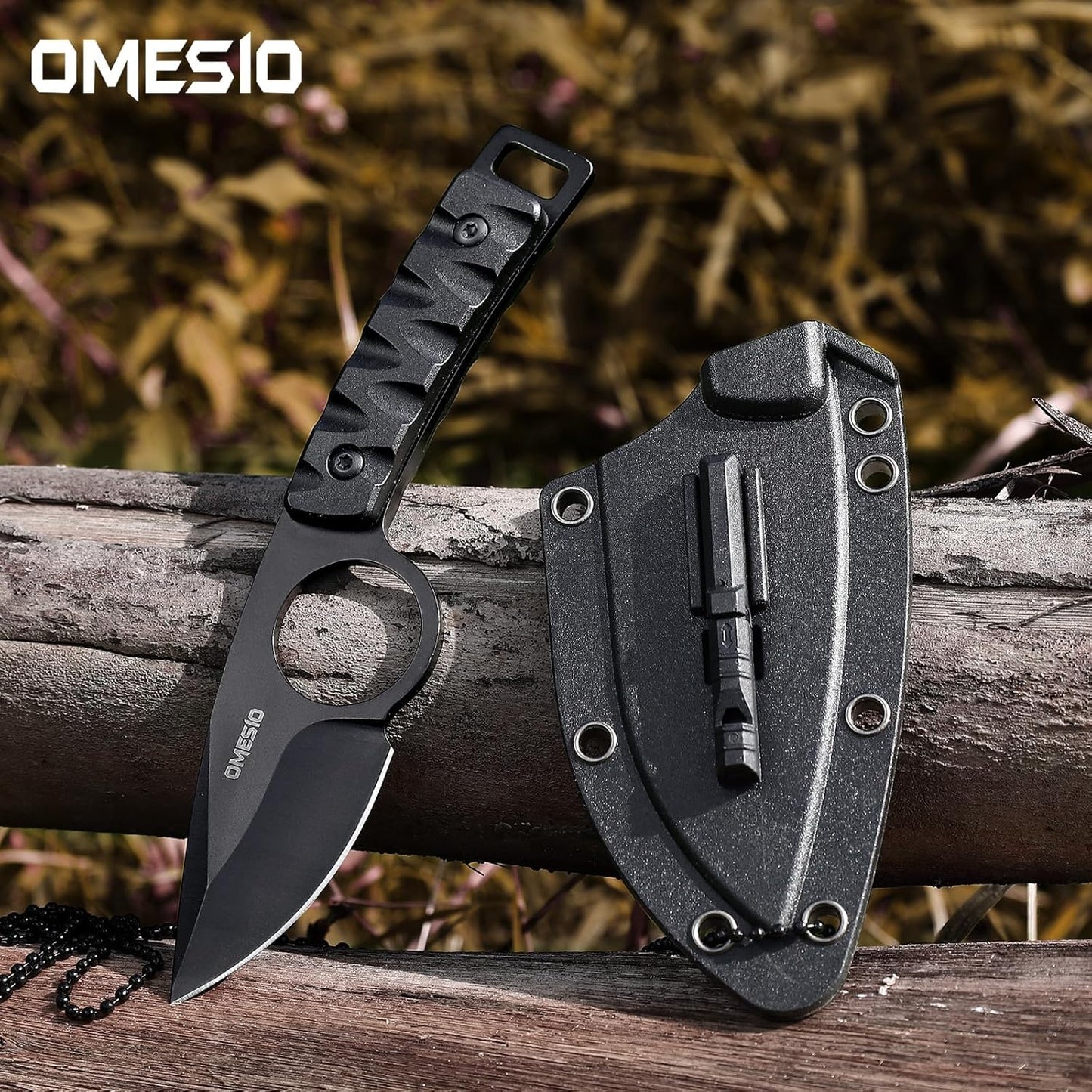 Omesio Small Fixed Blade Neck Knife