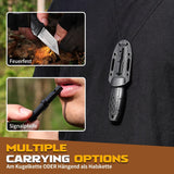 Omesio S-MY21 Tanto Knife, Outdoor Neck Knife