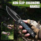 Omesio M-PJ21 Survival Knife with Kydex Sheath