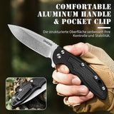 Omesio S-LB  EDC Folding Pocket Button Lock Knife