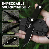 Omesio Tactical D2 Fixed Blade EDC Neck Knife
