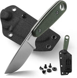 Omesio M-MK Outdoor Knife with 14C28N Steel Blade