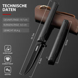 Omesio EDC Slim Tanto Knife | Blocco del rivestimento e apertura a flipper