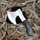 Omesio Mini Survival Axe, Small Outdoor Hatchet, Full-Tang Hand Axe 22.2 cm