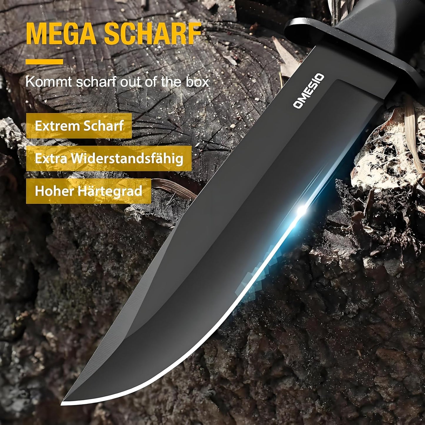 Omesio  L-JC11 Survival knife with Sheath