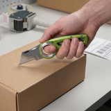 Omesio Mechanical Multi Angle Folding Knife Pocket Utility Tool