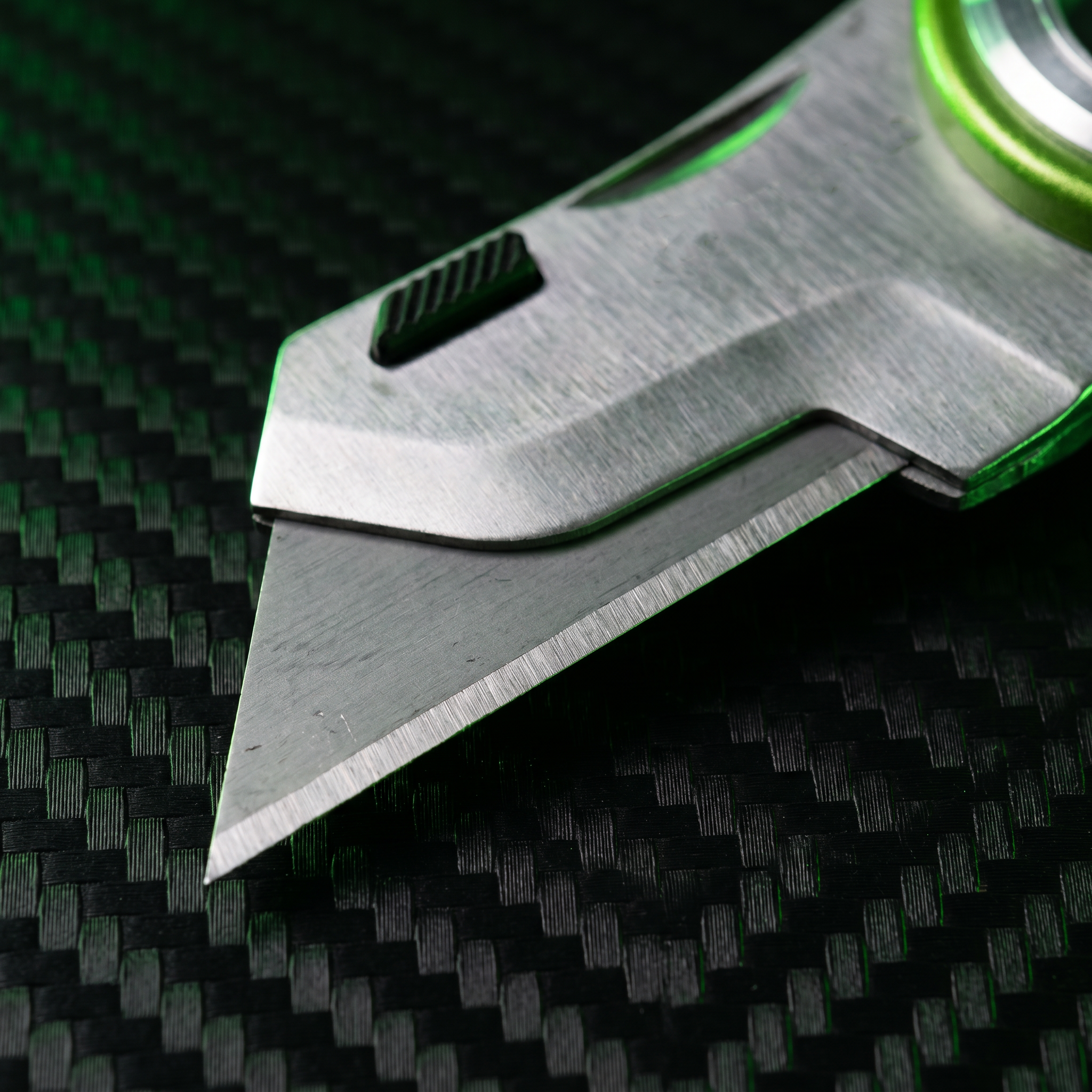 Omesio Mechanical Multi Angle Folding Knife Pocket Utility Tool