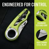 Omesio Mechanical Multi Angle Folding Knife Pocket Utility Tool