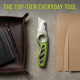 Omesio Mechanical Multi Angle Folding Knife Pocket Utility Tool