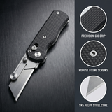 Omesio SK5 Steel Pocket Knife Compact EDC Utility Tool 5.51"
